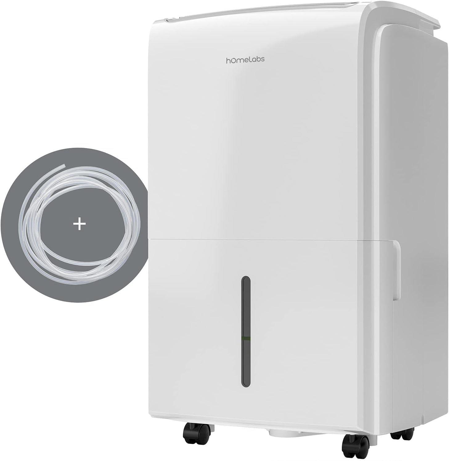 hOmeLabs 4500 Sq. Ft Energy Star Dehumidifier - Ideal for Large Rooms and Home Basements - Powerful Moisture Removal and Humidity Control - 50 Pint (Previously 70 Pint)